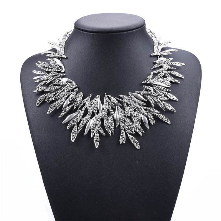 Alloy Diamond Short Necklace Crystal Necklace - ProTrendyz