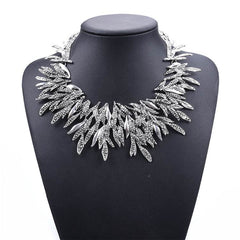 Alloy Diamond Short Necklace Crystal Necklace - ProTrendyz