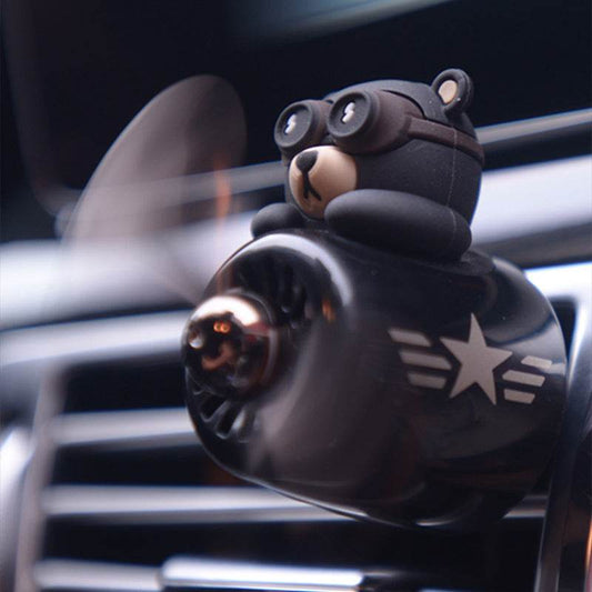 Aviator Bears Car Air Outlet Aromatherapy Ornaments - ProTrendyz