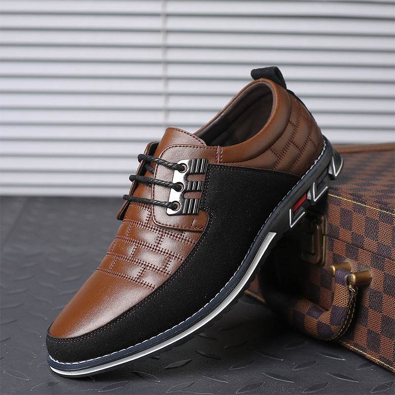 Casual Leather Shoes Men's Shoes British Shoes - ProTrendyz