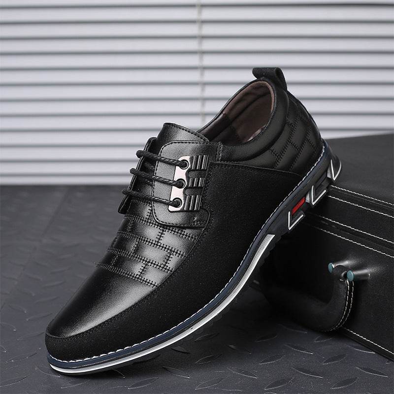 Casual Leather Shoes Men's Shoes British Shoes - ProTrendyz