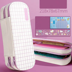 Cute Pencil Case Simple Pencil Case Boy Stationery Box Bag Creative Multifunctional - ProTrendyz