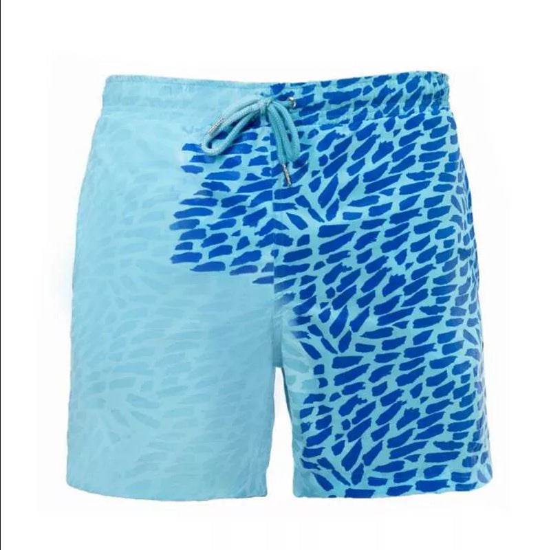 Magical Change Color Beach Shorts Summer Men Swimming Trunks Swimwear Swimsuit Quick Dry bathing shorts Beach Pant - ProTrendyz