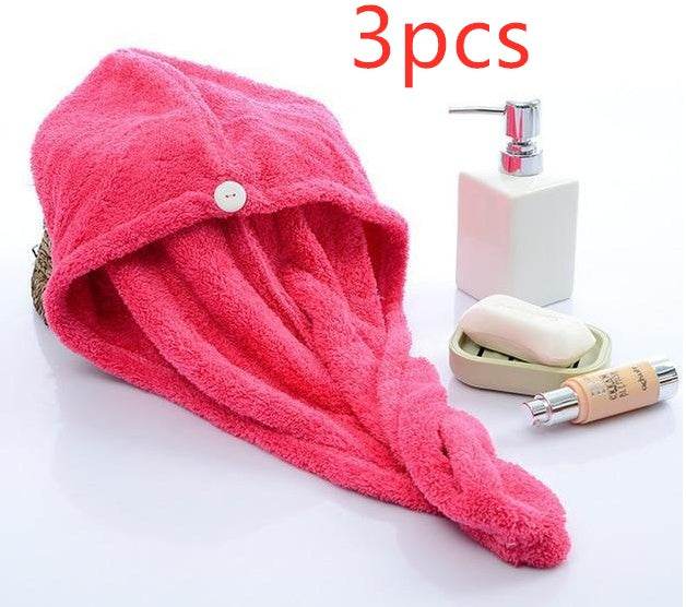 Women's Hair Dryer Cap, Absorbent Dry Hair Towel - ProTrendyz