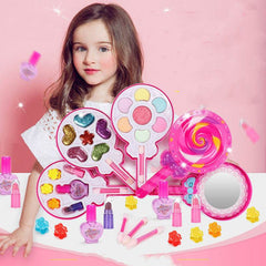 Kids Cosmetics Make Up Set Washable Beauty Makeup Box - ProTrendyz