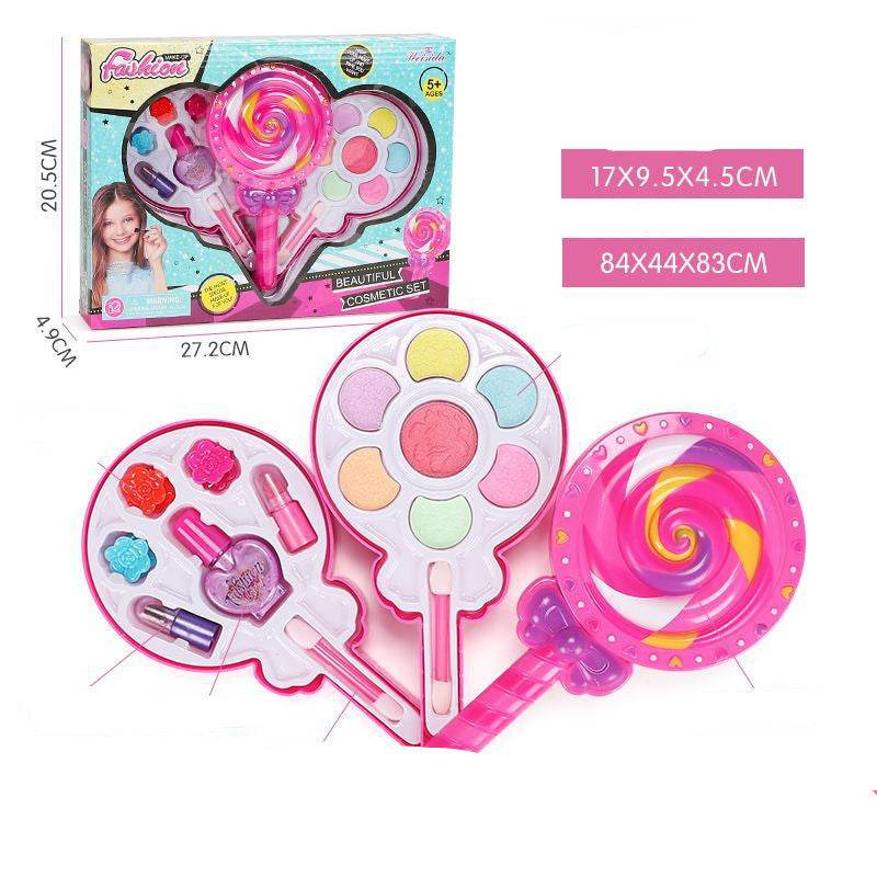Kids Cosmetics Make Up Set Washable Beauty Makeup Box - ProTrendyz