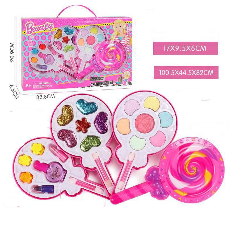 Kids Cosmetics Make Up Set Washable Beauty Makeup Box - ProTrendyz