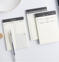 Business Day Planner, Notepad, Tear Pad, Office Desk Agenda Memo - ProTrendyz
