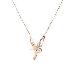 Diamond Angel Wings Necklace Charm Fashion Jewelry - ProTrendyz