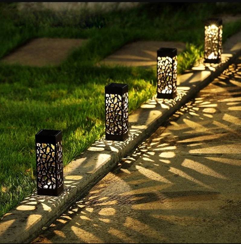 Solar Garden Pathway Lights Lawn Lamp For Garden Lantern Decoration Outdoor Path Light Wireless Waterproof Night Led Solar Lamp - ProTrendyz