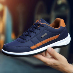 Casual Shoe Italian Breathable Leisure Male Sneakers Non-slip Footwear Men Vulcanized Shoes - ProTrendyz