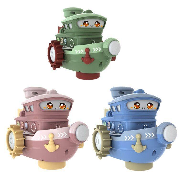Electric Water Rotating Spray Ship Toys Cartoon Boat Funny Baby Bath Toys - ProTrendyz