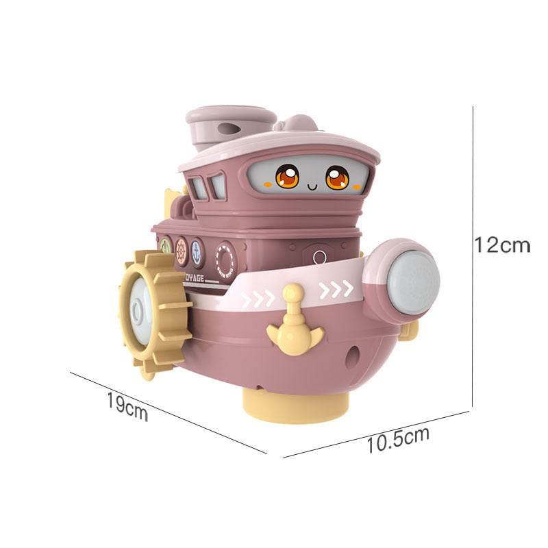 Electric Water Rotating Spray Ship Toys Cartoon Boat Funny Baby Bath Toys - ProTrendyz