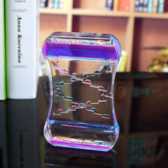 Creative Cruise Fluid Liquid Hourglass Quicksand Timer 2024 Ins Living Room Office Ornaments Desk Table Decorations Home Decor - ProTrendyz