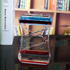 Creative Cruise Fluid Liquid Hourglass Quicksand Timer 2024 Ins Living Room Office Ornaments Desk Table Decorations Home Decor - ProTrendyz