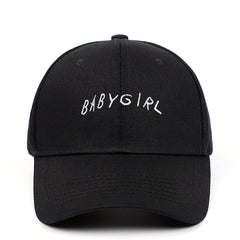 BABYGIRL Letter Embroidered Baseball Cap Spring New Product Cap Outdoor Sports Sun Visor - ProTrendyz