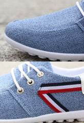 Men'S Soft-Soled Canvas Shoes, Sports And Leisure Old Beijing Cloth Shoes, Peas Shoes - ProTrendyz