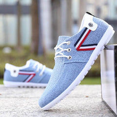 Men'S Soft-Soled Canvas Shoes, Sports And Leisure Old Beijing Cloth Shoes, Peas Shoes - ProTrendyz