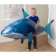 Infrared Remote Control Air Flying Fish Electric Air Suspension Shark Clown Fish, Helium Balloon Inflatable Toy - ProTrendyz