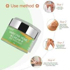 Vein Cream Red Blood Streaks Repair Earthworm Leg Bruises Bulge Relief Pain Safflower Skin care lotion Varicose Cream - ProTrendyz