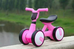 Plastic No-pedal Baby Kids Push Balance Bike Three Wheels Tricycle Baby Mini Balance Bike - ProTrendyz