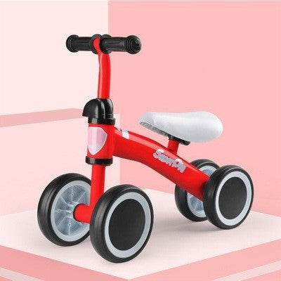 Plastic No-pedal Baby Kids Push Balance Bike Three Wheels Tricycle Baby Mini Balance Bike - ProTrendyz