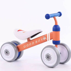 Plastic No-pedal Baby Kids Push Balance Bike Three Wheels Tricycle Baby Mini Balance Bike - ProTrendyz