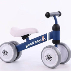 Plastic No-pedal Baby Kids Push Balance Bike Three Wheels Tricycle Baby Mini Balance Bike - ProTrendyz