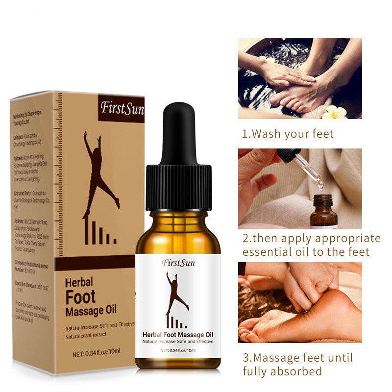 Promote Bone Growth, Foot Massage Essential Oil Care, Soothe Healthy Feet, Natural Massage Oil - ProTrendyz
