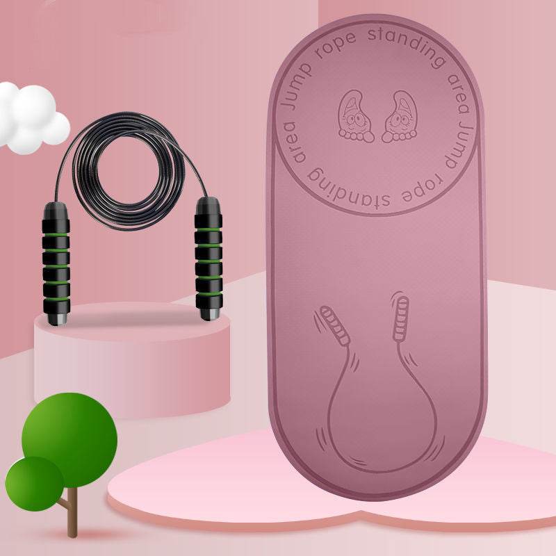 Fitness Mat Elasticity Rope Mat Durable Outdoor Yoga Mat Body Line Non-slip Mat Exercise Mute Yoga Mat High Density Board - ProTrendyz