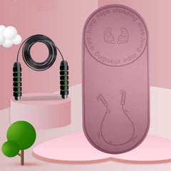 Fitness Mat Elasticity Rope Mat Durable Outdoor Yoga Mat Body Line Non-slip Mat Exercise Mute Yoga Mat High Density Board - ProTrendyz