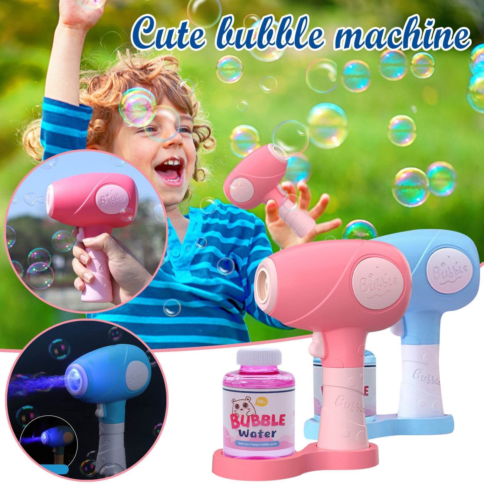 Children's Toys 75ml Automatic Bubble Machine Blower Party Summer Outdoor Toy - ProTrendyz