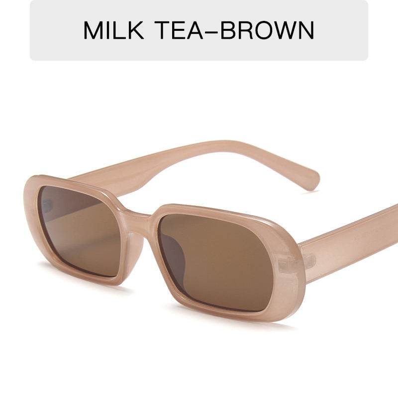 Retro Small Frame Sunglasses Female Candy Color Colorful Fashion Sunglasses - ProTrendyz