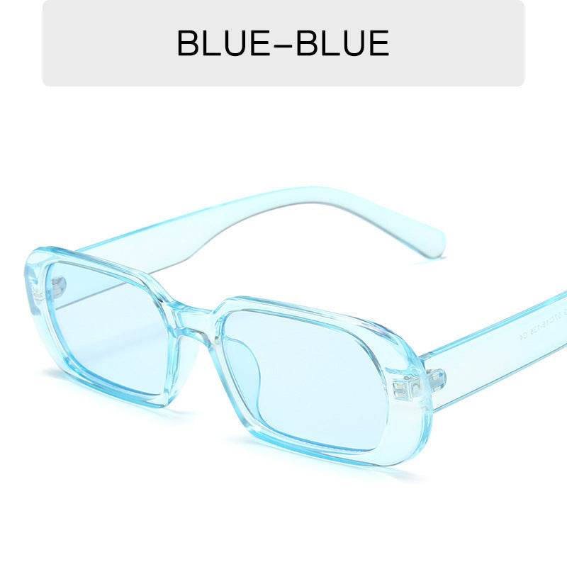 Retro Small Frame Sunglasses Female Candy Color Colorful Fashion Sunglasses - ProTrendyz