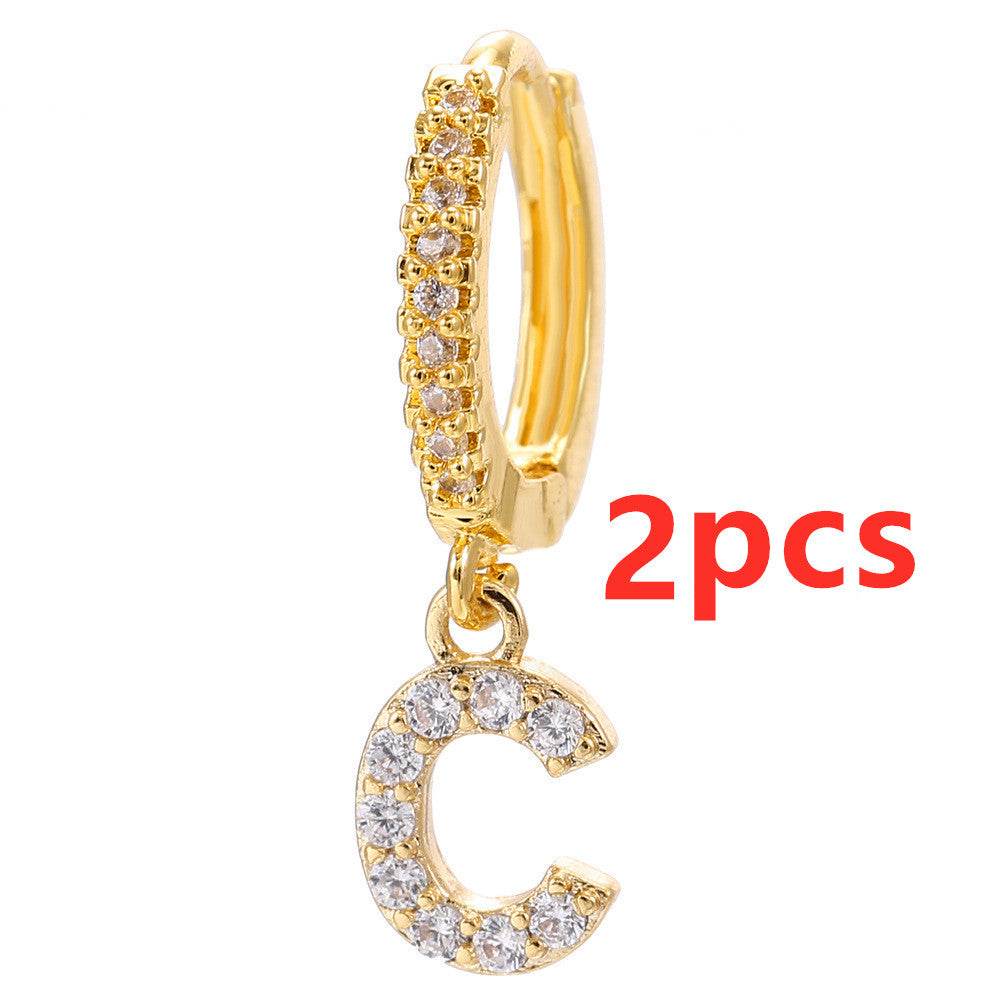 26 Letter Earrings Jewelry - ProTrendyz