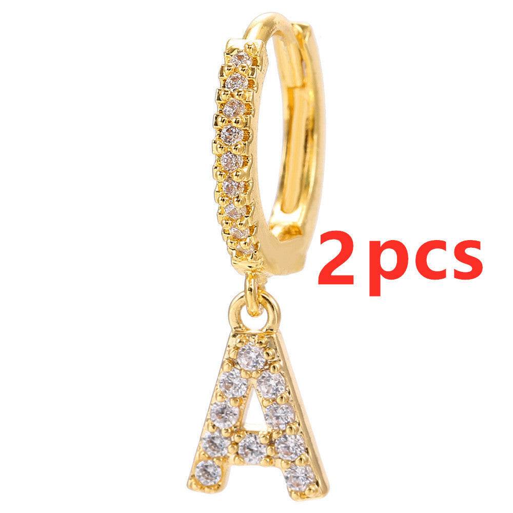 26 Letter Earrings Jewelry - ProTrendyz