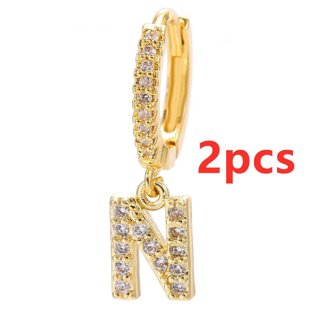 26 Letter Earrings Jewelry - ProTrendyz