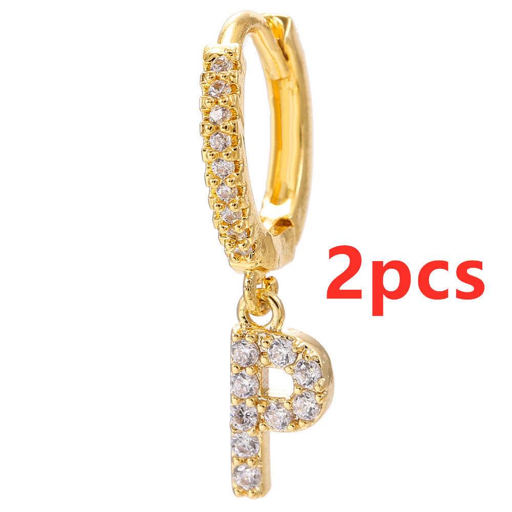 26 Letter Earrings Jewelry - ProTrendyz