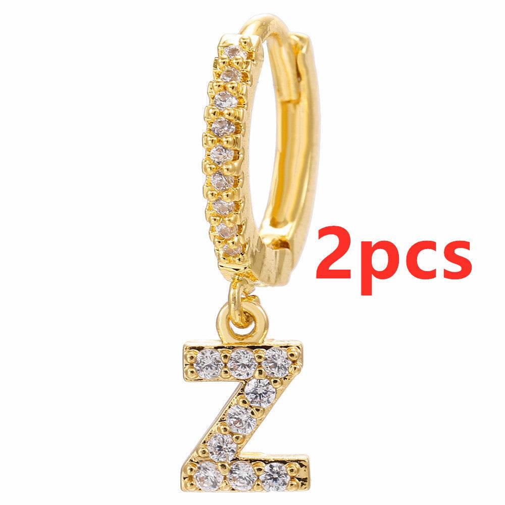 26 Letter Earrings Jewelry - ProTrendyz