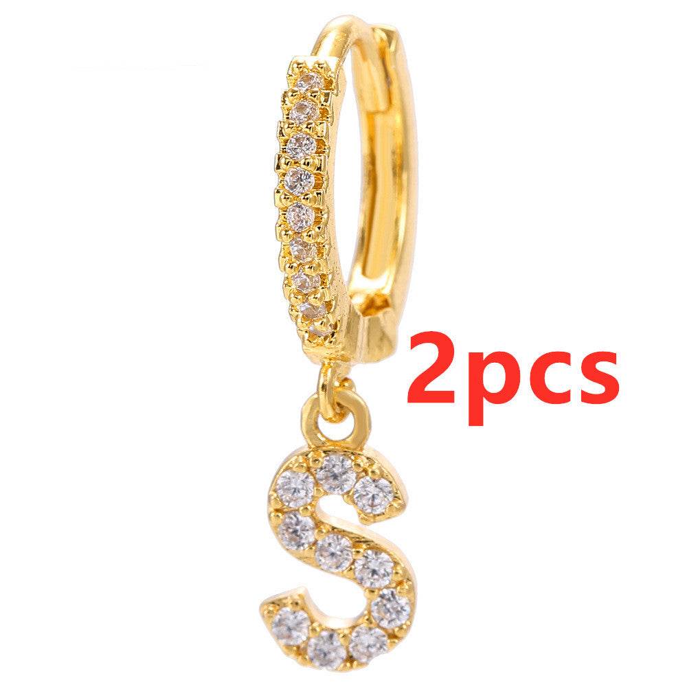 26 Letter Earrings Jewelry - ProTrendyz