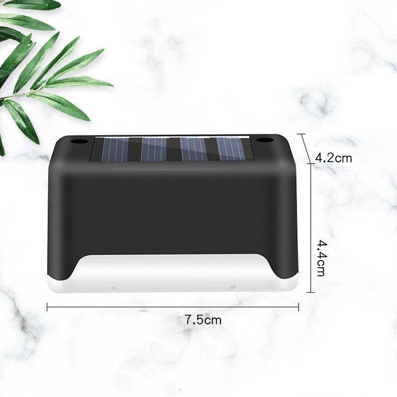 New Upgrade Waterproof LED Solar Fence Lamp Solar Deck Lights Solar Step Light Outdoor For Patio Stairs Garden Pathway Step Yard - ProTrendyz