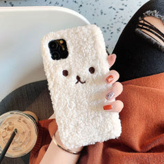 Embroidery Plush Cartoon Bear Phone Case - ProTrendyz