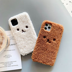 Embroidery Plush Cartoon Bear Phone Case - ProTrendyz