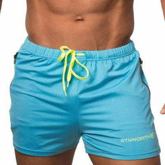 Mens Quick-drying Fitness Swimming Trunks Swimwear Sports Gym Run Shorts Casual Summer Beach Board Shorts - ProTrendyz