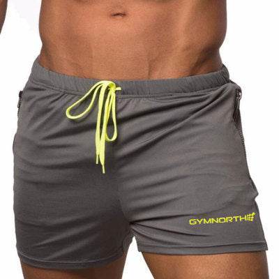 Mens Quick-drying Fitness Swimming Trunks Swimwear Sports Gym Run Shorts Casual Summer Beach Board Shorts - ProTrendyz