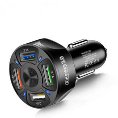 7A Fast Charge Car Charger One For Four Car Mobile Phone Charger Car Charger - ProTrendyz