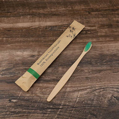 10Pcs Colorful Toothbrush Natural Bamboo Tooth Brush Set Soft Bristle Charcoal Teeth Eco Bamboo Toothbrushes Dental Oral Care - ProTrendyz