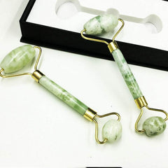 Jade Beauty Device Roller Xiuyu Double-headed Facial Massage Stick Jade Roller - ProTrendyz