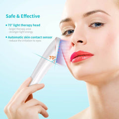 Acne Light Therapy Xpreen Wireless Rechargeable Light Acne Treatment Device Acne Clearing Eraser with Blue Light and Red Light - ProTrendyz