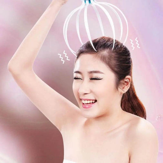 Head Massager Scalp Vibration Massage Eight Claw Electric Household Massager Head Masager Body Care - ProTrendyz